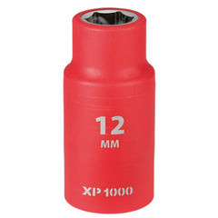 Draper XP1000® VDE Socket, 1/2" Sq. Dr., 12mm 17753