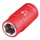 Draper XP1000® VDE Socket, 1/2" Sq. Dr., 14mm 17761