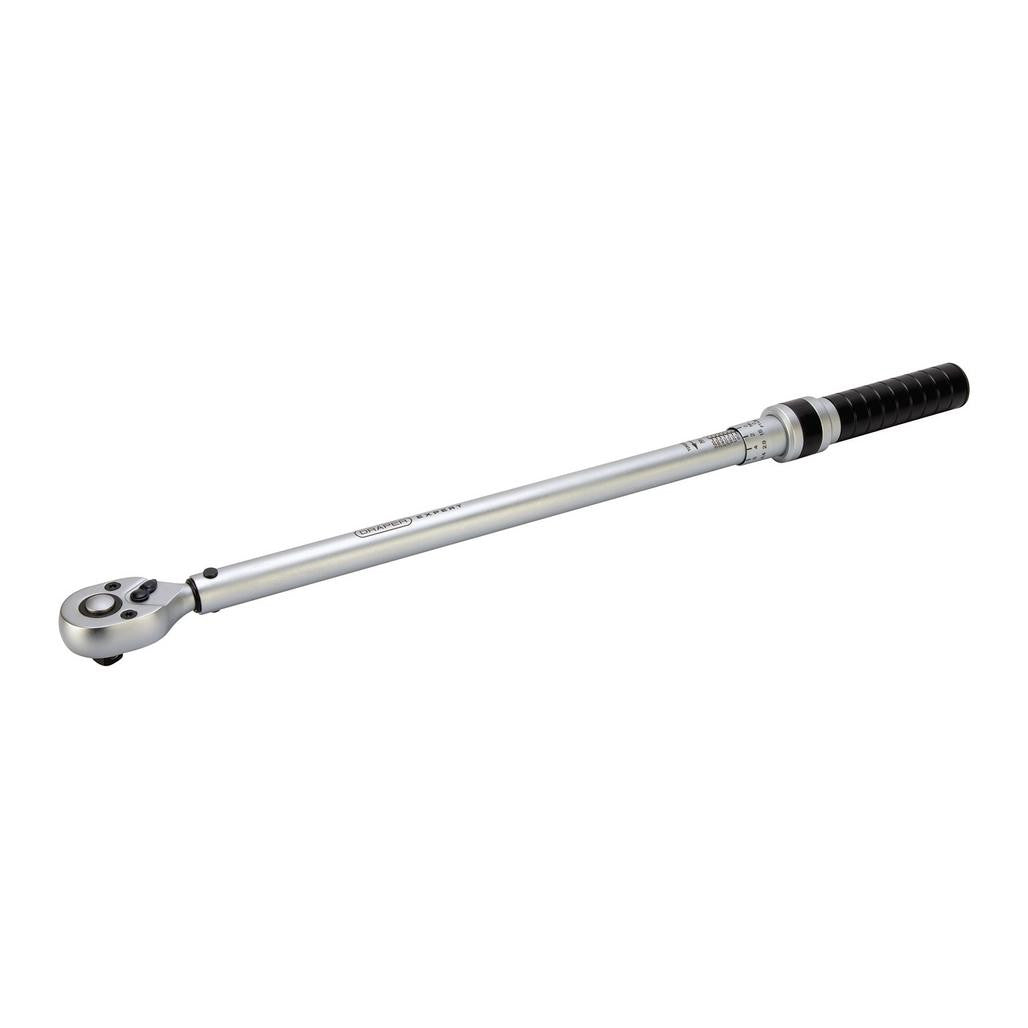 Draper Expert Ratchet Torque Wrench, 1/2" Sq. Dr., 60-340Nm 17766