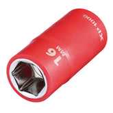 Draper XP1000® VDE Socket, 1/2" Sq. Dr., 16mm 17809