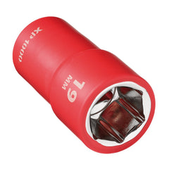 Draper XP1000® VDE Socket, 1/2" Sq. Dr., 19mm 17982