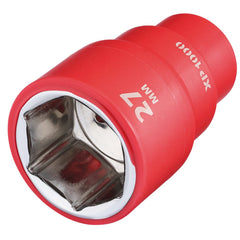 Draper XP1000® VDE Socket, 1/2" Sq. Dr., 27mm 18043