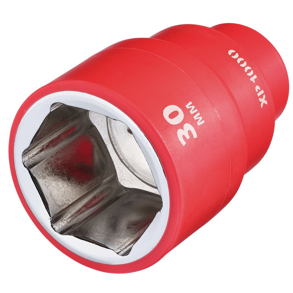 Draper XP1000® VDE Socket, 1/2" Sq. Dr., 30mm 18045