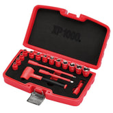 Draper XP1000® VDE Metric Socket Set, 1/4" Sq. Dr. (17 Piece) 18115