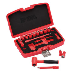 Draper XP1000® VDE Metric Socket Set, 1/4" Sq. Dr. (17 Piece) 18115