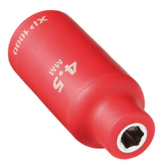 Draper XP1000® VDE Socket, 1/4" Sq. Dr., 4.5mm 18122