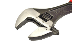 Hilka 6" (150mm) Soft Grip Wide Jaw (20mm) Adjustable Wrench 18152514