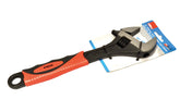 Hilka 12" (300mm) Soft Grip Wide Jaw (40mm) Adjustable Wrench 18152520