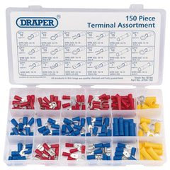 Draper Insulated Terminal Assortment (150 Piece) 18160