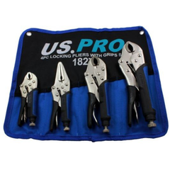 US PRO 4pc Locking Pliers Set 1827