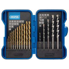 Draper Metric Combination HSS and Masonry Drill Bit Set (17 Piece) 18551