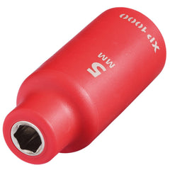 Draper XP1000® VDE Socket, 1/4" Sq. Dr., 5mm 18653