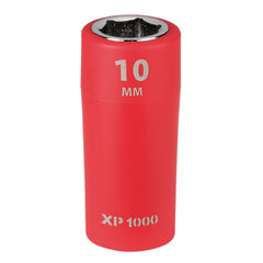 Draper XP1000® VDE Socket, 1/4" Sq. Dr., 10mm 18786