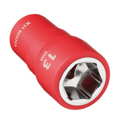Draper Expert XP1000 VDE 13mm Socket 1/4" Drive Insulated 1000V Electric Safe 18819