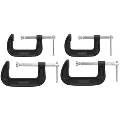 Draper Heavy Duty G-Clamp Set (4 Piece) 18992