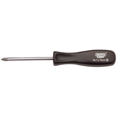 Draper Expert Cross Slot Mechanics Screwdriver, No.1 x 75mm 19532