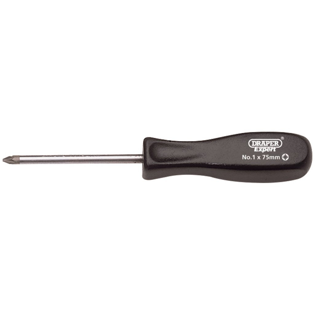 Draper Expert PZ Type Mechanics Screwdriver, No.1 x 75mm 19535