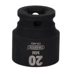 Draper Hi-TORQ® Impact Socket, 3/8" Sq. Dr., 20mm 20168