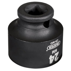 Draper HI-TORQ® Metric Impact Socket, 3/8" Sq. Dr., 24mm 20175