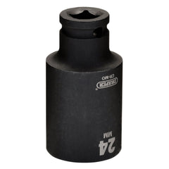 Draper HI-TORQ® Metric Deep Impact Socket, 3/8" Sq. Dr., 24mm 20182