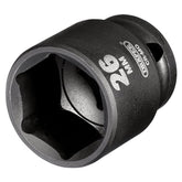 Draper Hi-TORQ® Impact Socket, 1/2" Sq. Dr., 26mm 20188