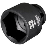 Draper Hi-TORQ® Impact Socket, 1/2" Sq. Dr., 32mm 20189