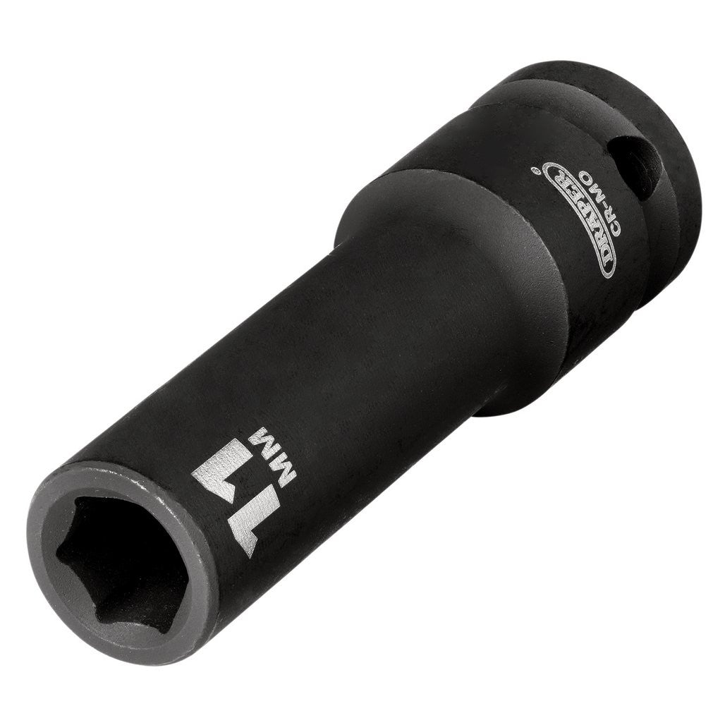 Draper Hi-TORQ® Deep Impact Socket, 1/2" Sq. Dr., 11mm 20190