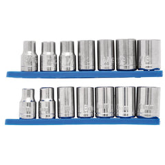 Draper Ratchet Screwdriver Socket and Bit Set, 1/4" Sq. Dr. (40 Piece) 21010