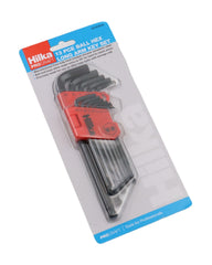 Hilka 13 pce Ball Hex Long Arm Key Set 21147013