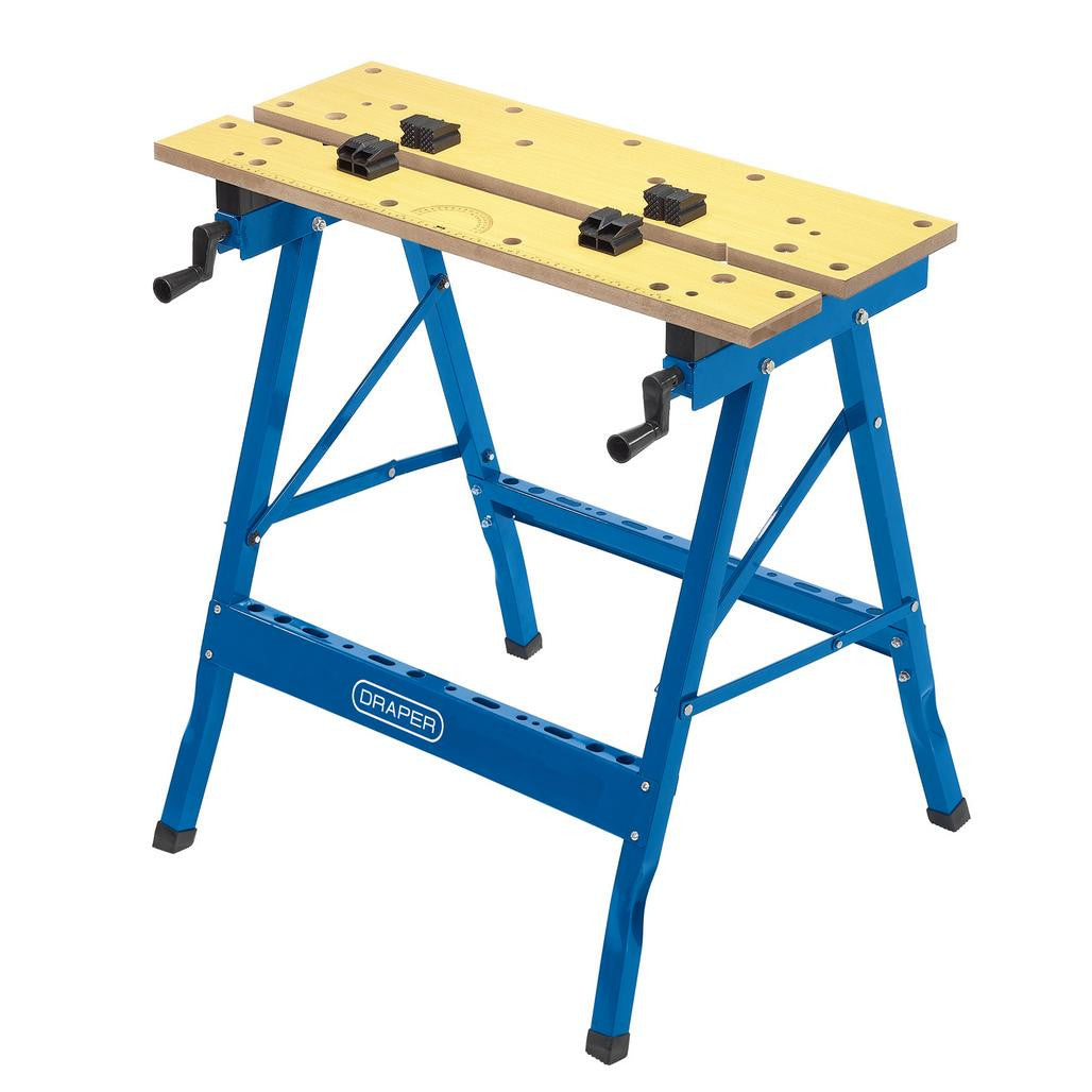 Draper Fold Down Workbench, 800 x 800 x 655mm 21353
