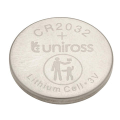 Draper Uniross Lithium Coin Cell CR2032 Batteries (Pack of 5)