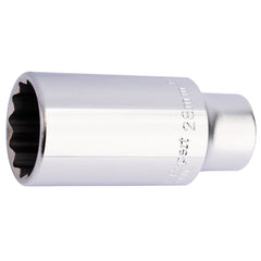 Draper Expert HGV Diesel Injector Socket, 1/2" Sq. Dr., 28mm 21833