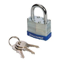 Silverline Laminated Padlock 224515