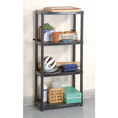 Draper 4 Tier Plastic Shelving Unit 23230