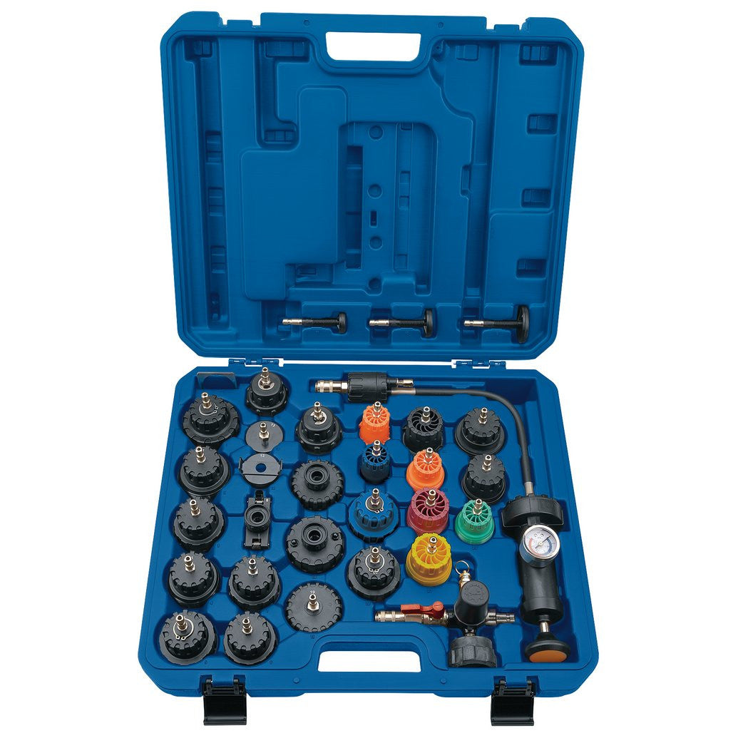 Draper Expert Radiator and Cap Pressure Test Kit (32 Piece) 23420