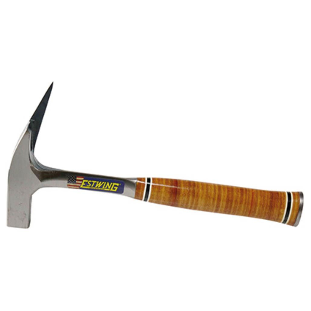 Draper Estwing E239MM Milled Face Roofers Pick Hammer with Leather Grip, 21oz/600g 23517