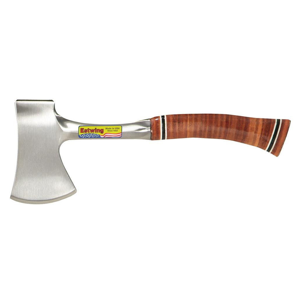 Draper Estwing E24A Sportsman's Axe with Leather Grip, 2-3/4"/70mm 23520