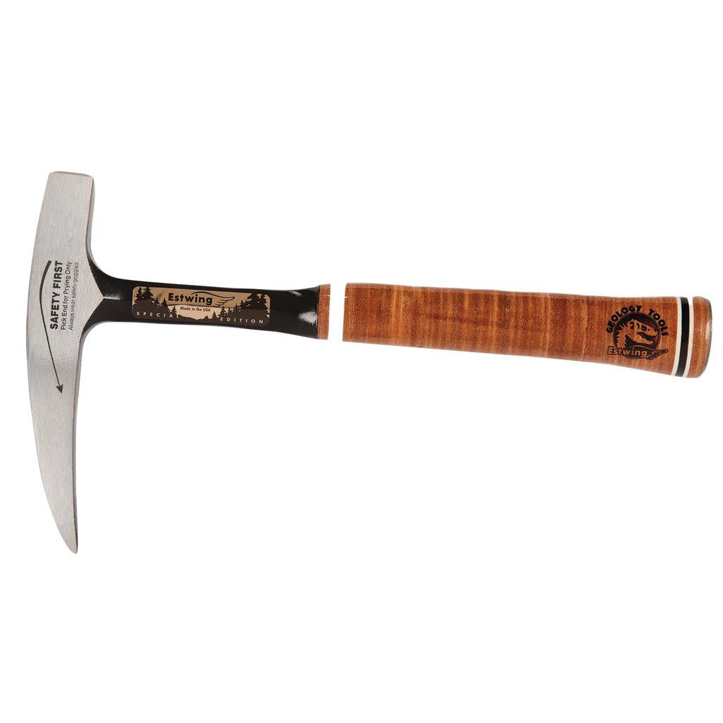 Draper Estwing E30SE Special Edition Pointed Tip Rock Pick with Leather Grip, 22oz/624g 23585