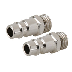 Silverline Euro Bayonet Coupler Male Thread 2pk 237618