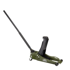 Draper Expert Professional Low Profile Fast Lift Garage Trolley Jack, 3 Tonne, Green 23817