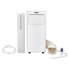 Draper 230V 3-in-1 Portable Air Conditioner with Remote Control, 9000BTU