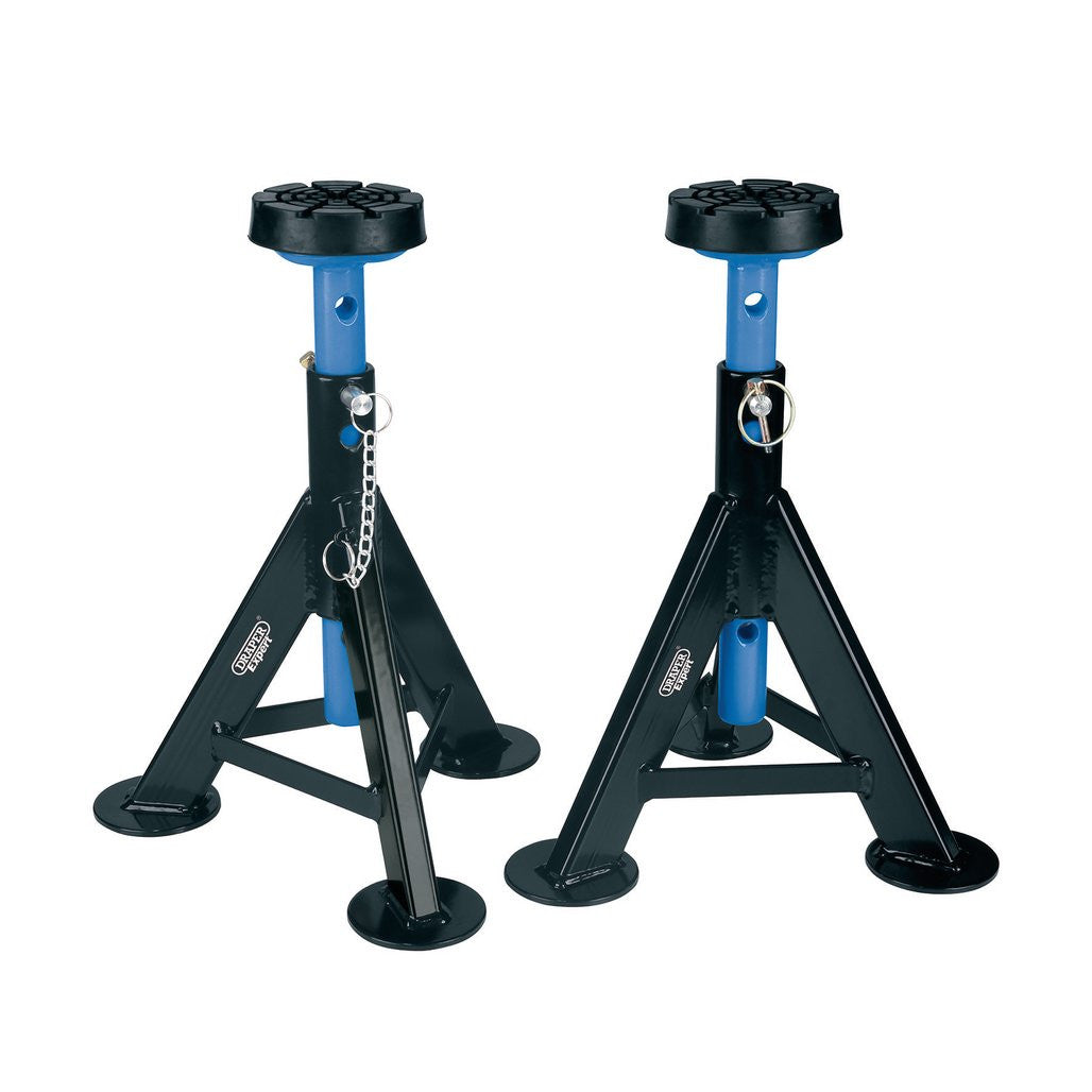 Draper Expert Axle Stands, 3 Tonne, Blue (Pair) 24173