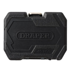 Draper HI-TORQ® Metric Socket and Bit Set, 1/4" Sq. Dr. (40 Piece) 24223