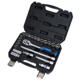 Draper HI-TORQ® Metric Socket Set, 1/2" Sq. Dr. (23 Piece) 24229