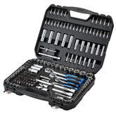 Draper HI-TORQ® Metric Socket and Bit Set, 1/4", 3/8" and 1/2" Sq. Dr. (188 Piece) 24231