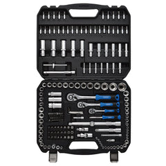 Draper HI-TORQ® Metric Socket and Bit Set, 1/4", 3/8" and 1/2" Sq. Dr. (188 Piece) 24231