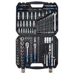 Draper HI-TORQ® Metric Socket and Bit Set, 1/4", 3/8" and 1/2" Sq. Dr. (219 Piece) 24232