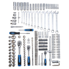 Draper HI-TORQ® Metric Socket and Bit Set, 1/4", 3/8" and 1/2" Sq. Dr. (219 Piece) 24232