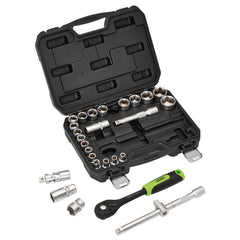 Draper HI-TORQ® Metric Socket Set, 1/2" Sq. Dr. (27 Piece) 24234