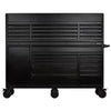 BUNKER 25 Drawer Combined Roller Cabinet and Tool Chest 72" Black 24253